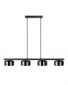 Підвісний світильник Goldlux Ofelia GX53 4x10W 4000K чорний 331304