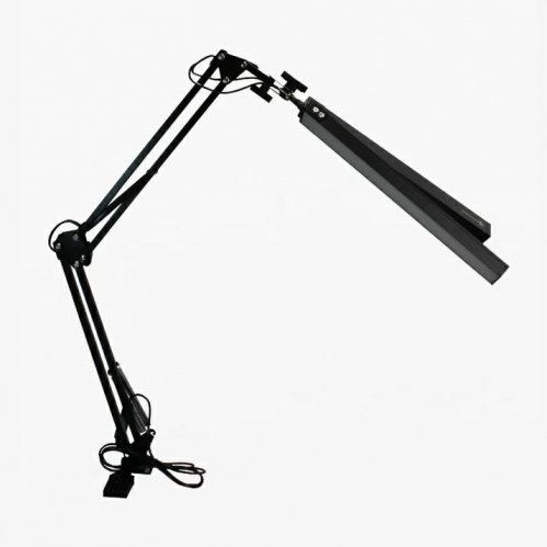 Настільна LED лампа ElectroHouse FocusPro 15Вт 3000К/4000К/6000К струбцина чорний EH-LMT-15B