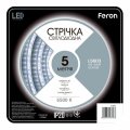 LED стрічка Feron LS603 60шт/м 4.8W/м 6500К IP20 12V 4940