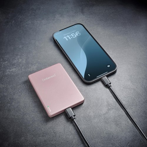 Портативний зарядний пристрій (повербанк) INTENSO 5000mAh MAG MW5000 ROSE 7344023