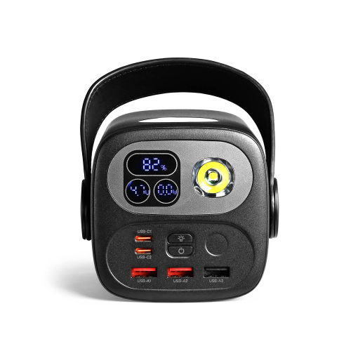 Портативное зарядное устройство (повербанк) TITANUM WC60 60000mAh 100W Black TPB-WC60-B