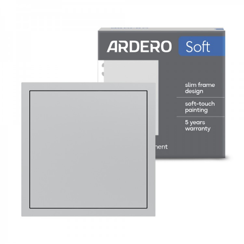 Заглушка Ardero EV111B-S Soft срібло 8671