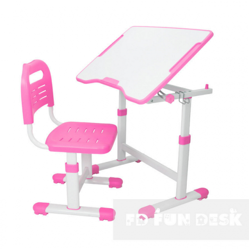 Комплект парта и стул-трансформеры FunDesk Sole II Pink-s 516138