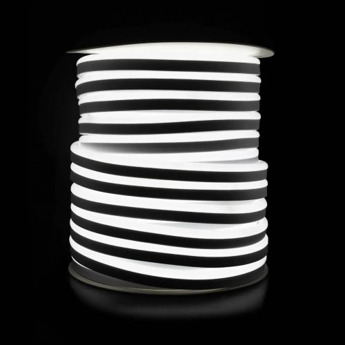 Світлодіодний неон Prolum HL SMD2835 15x25 120шт/м 10W/м IP68 220V білий 160027