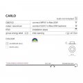 Точечный светильник Azzardo Carlo GM2102_alu