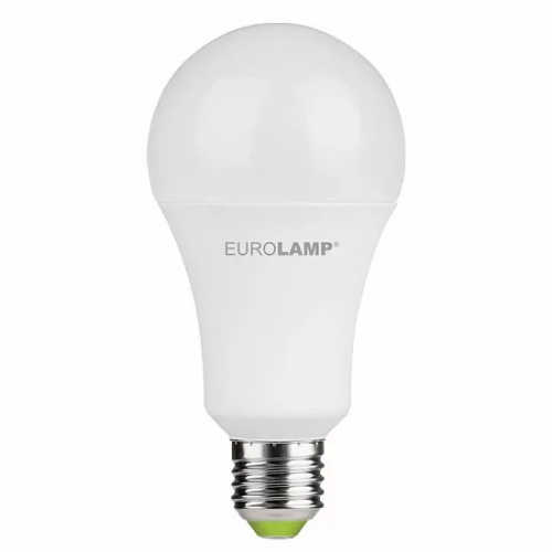 LED лампа Eurolamp EKO серия "P" A70 15W E27 3000K LED-A70-15272(P)