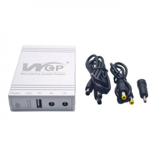 ИБП для роутеров WGP Mini UPS 10400mAh 38.48W USB 5V/9V/12V WGP-Mini