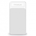 Портативное зарядное устройство (повербанк) TITANUM 912 White 10000mAh TPB-912-W