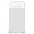 Портативний зарядний пристрій (повербанк) TITANUM 912 White 10000mAh TPB-912-W