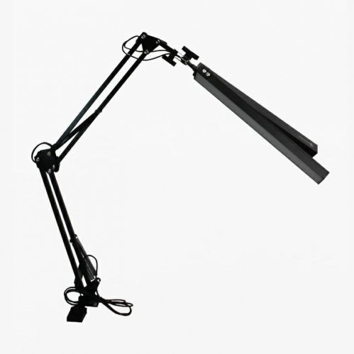 Настольная LED лампа ElectroHouse FocusPro 15Вт 3000К/4000К/6000К струбцина черный EH-LMT-15B