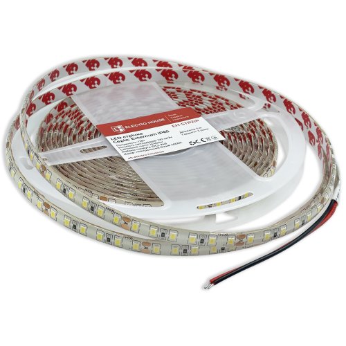 LED лента ElectroHouse Externum IP65 SMD2835 120шт/м 12W/м 24V 4500K EH-STR2IP