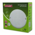 LED світильник Eurolamp накладний круглий ЖКГ G7 8W 5000K з датчиком руху LED-NLR-08/50(sensor)(G7)