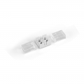 Коннектор Videx для LED ленты 250В 6A промежуточный прямой VL-LST-CB65-FC03 Коннектор Videx для LED ленты 250В 6A промежуточный прямой VL-LST-CB65-FC03