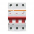 Автоматичний вимикач Videx RESIST RS4 3п 63А З 4,5кА VF-RS4-AV3C63