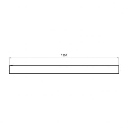 LED светильник влагозащищенный Eurolamp линейный 60W 3000-5000К IP40 Nice Light-60