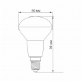 Світлодіодна лампа Videx R50e 6W E14 4100K VL-R50e-06144