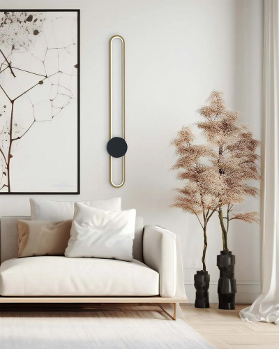 Світильник настінний бра Goldlux Florentyna 24W 4000K IP20 золото 333933