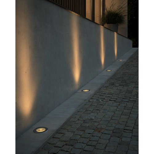 Світильник тротуарний Nordlux Andor GU10 IP67 срібло 2218400034