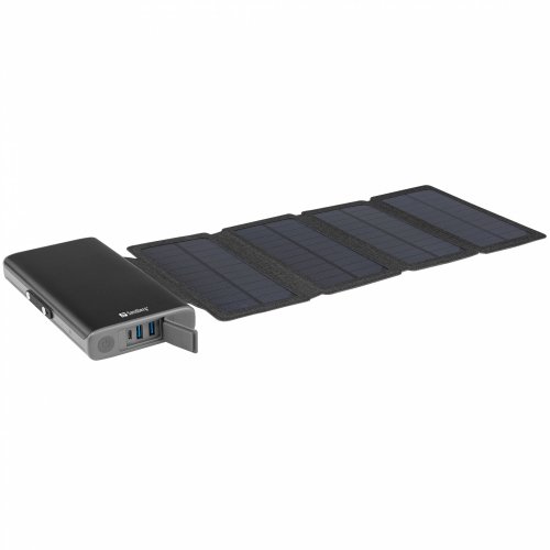 Портативний зарядний пристрій (повербанк) з сонячною батареєю SANDBERG SOLAR 25000mAh 420-56