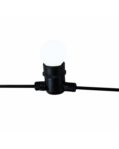 Вулична гірлянда Goldlux Party M2 E27 10x6W 3000K IP44 з білими лампочками 310330