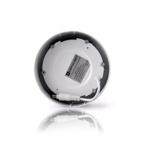 Точковий LED Downlight Євросвітло 6Вт 4200К накладний коло LED-SR-120-6