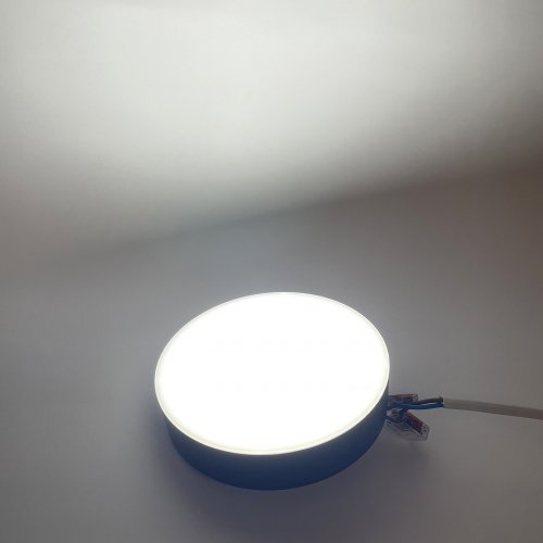 LED світильник накладний Biom 6W 5000К IP40 круглий чорний NL-2-R6-B-5 25794