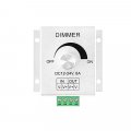 Диммер встраиваемый Prolum KNOB 12-24V 8A алюминиевый 401012 Диммер встраиваемый Prolum KNOB 12-24V 8A алюминиевый 401012
