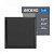 Выключатель Ardero EV112V-B Soft двухклавишный черный 8696