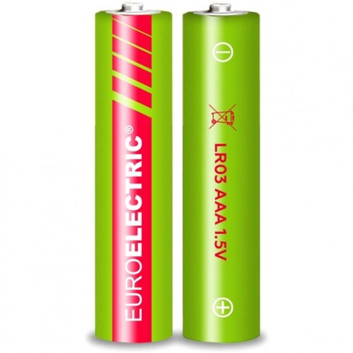 Батарейка щелочная Euroelectric LR03/AAA 10pcs 1,5V блистер 10шт BL-AAA-EE(10)