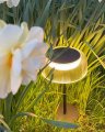 Настільна LED лампа на сонячній батареї Zuma Line Bluet акумуляторна вулична 2.5W 2700K IP44 DT33111 Настільна LED лампа на сонячній батареї Zuma Line Bluet акумуляторна вулична 2.5W 2700K IP44 DT33111