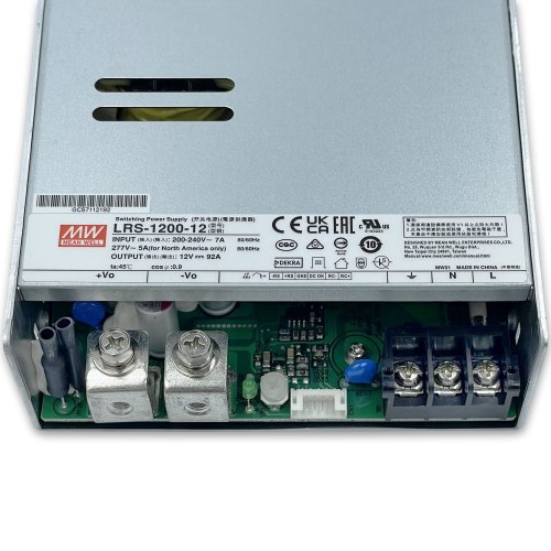 Блок питания Mean Well 1104W 12V 92A IP20 LRS-1200-12