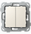 Кнопка-выключатель Plank 2кл без фиксации слоновая кость PLK0421131
