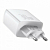 Мережевий зарядний пристрій Baseus Compact Quick Charger 2U+C 30W EU White CCXJ-E02