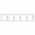 Рамка 5 постов, горизонтальная Schneider серия Asfora Белый EPH5800521