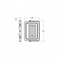 LED прожектор Eurolamp с радиатором LED SMD 50W 6500К IP65 LED-FL-50(B)