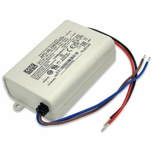 Блок питания драйвер Mean Well 35W 15~50V 700mA APC-35-700