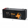 Акумулятор Delux LiFePO4 літій залізо фосфатний 25.6В 300 Аг 90023751