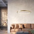 LED світильник підвісний Goldlux Lea 20W 4000K золото 329165