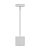 Настольная LED лампа аккумуляторная Kloodi 5W 2700K/4000K/6500K IP20 белый TA-5V UNO CCT WH