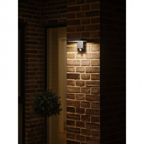 LED світильник вуличний Nordlux Rica Square на сонячній батареї 5W 3000K IP44 з датчиком руху 2118161003