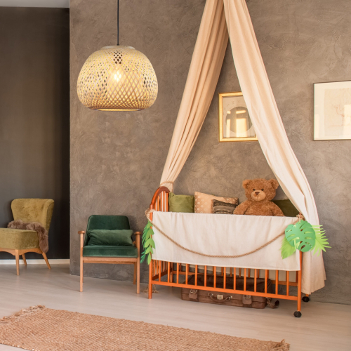 Підвісний світильник Goldlux Zanzibar E27 бежевий 329196