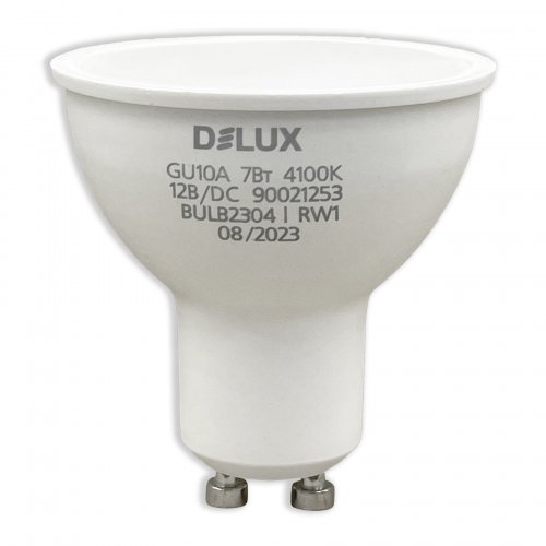 Світлодіодна LED лампа DELUX MR16A 7W 12V GU10 4100K 90021253