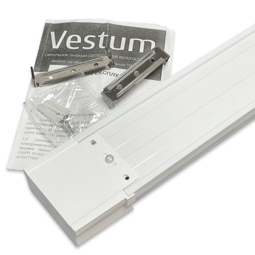Линейный LED светильник Vestum 54W 6500K IP20 1,2М 1-VS-6003 Линейный LED светильник Vestum 54W 6500K IP20 1,2М 1-VS-6003