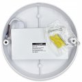 LED світильник Eurolamp накладний круглий ЖКГ G8 12W 5000K з датчиком руху LED-NLR-12/50(sensor)(G8)