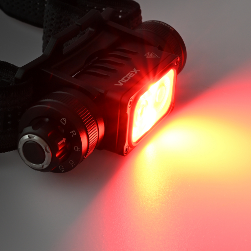 Налобный светодиодный аккумуляторный LED фонарь Videx 2000Lm 5000K IP65 VLF-H066A