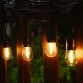 Уличная гирлянда Eurolamp для ламп Е27х10шт черная 10м IP44 без ламп GAR10_M10