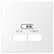 Центральна панель D-Life для USB "Білий лотос" MTN4367-6035