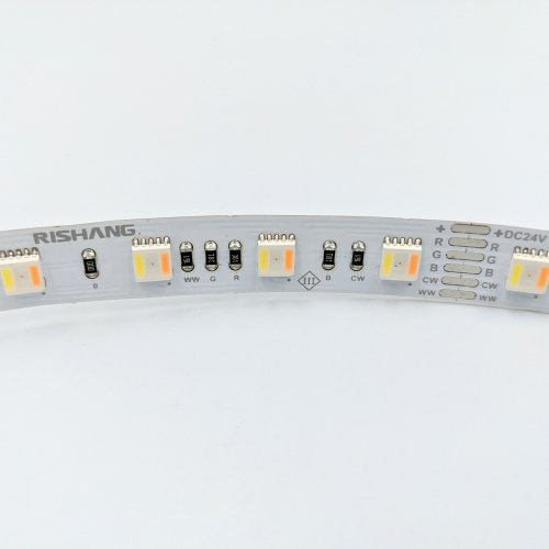 LED стрічка Rishang SMD5050 60шт/м 22.5W/м IP20 24V RGB/WW/CW RD0260AC-C 10898