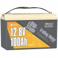 Аккумуляторная батарея литиевая Power Queen Low Temperature Protection LiFePO4 12V 100Ah (1280Wh) powerqueen-12-100 Аккумуляторная батарея литиевая Power Queen Low Temperature Protection LiFePO4 12V 100Ah (1280Wh) powerqueen-12-100