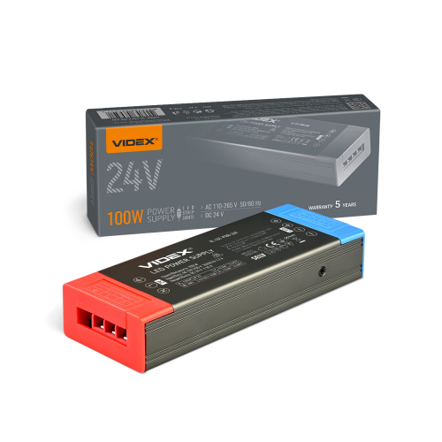 Блок питания Videx 100W 24V 4.16A IP20 VL-LST-P100-24V